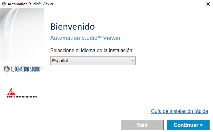 Automation Studio viewer edition installation